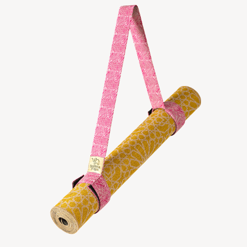 Yoga Tragegurt "Vanilla Sky" - Mysore Handgemacht