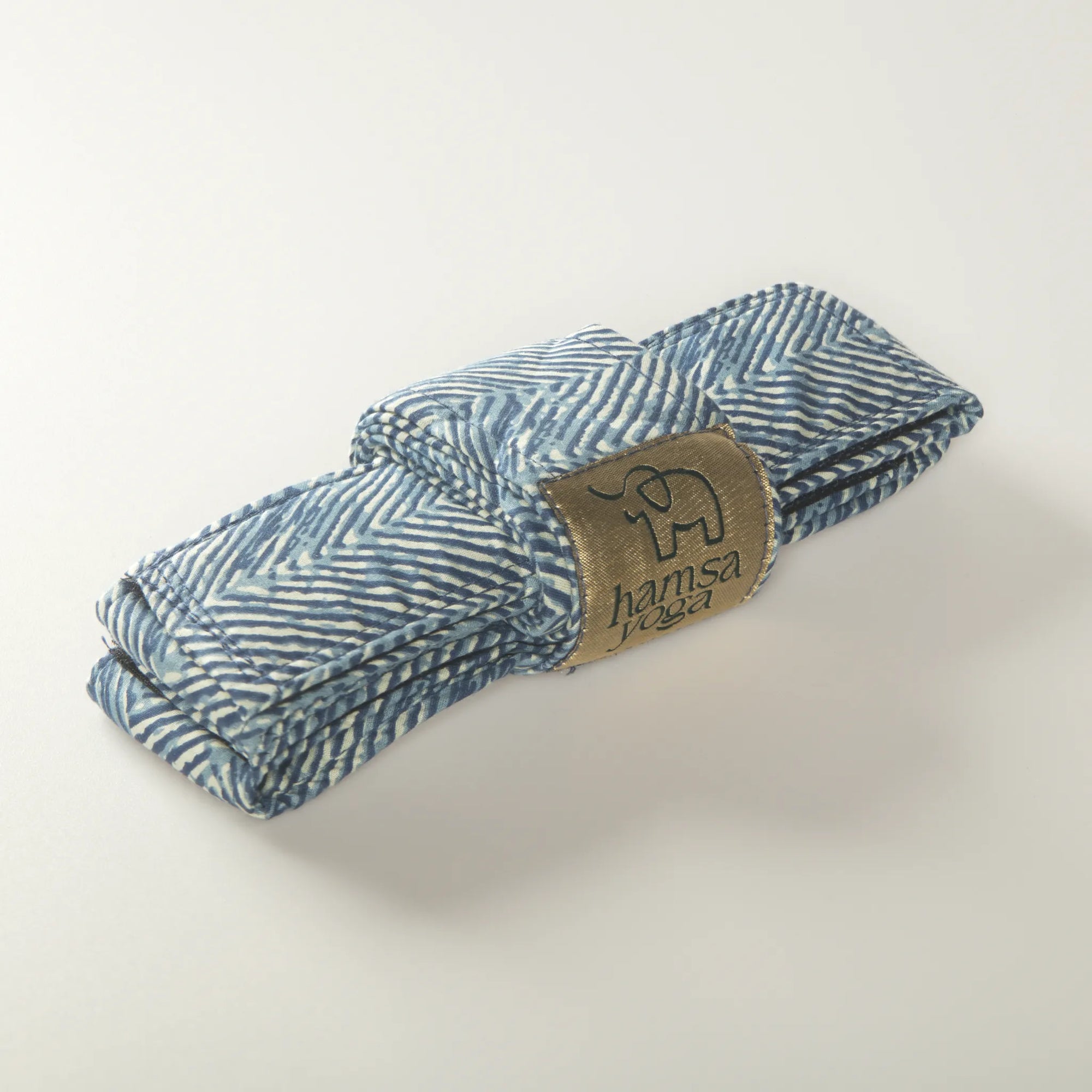 Yoga Tragegurt "Blue Sky" - Handgemacht Indien